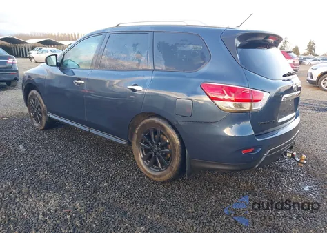 2015 Nissan Pathfinder S from USA, damaged, VIN 5N1AR2MM3FC677226